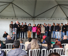 O governador em exercício do Paraná Darci Piana inaugura nesta sexta-feira (19), o Centro Municipal de Atendimento Educacional Especializado (Cmaee) Gustavo Maier, no bairro Guarituba, em Piraquara, Região Metropolitana de Curitiba.   Curitiba, 19/07/2019 -  Foto: Geraldo Bubniak/ANPr