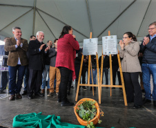 O governador em exercício do Paraná Darci Piana inaugura nesta sexta-feira (19), o Centro Municipal de Atendimento Educacional Especializado (Cmaee) Gustavo Maier, no bairro Guarituba, em Piraquara, Região Metropolitana de Curitiba.   Curitiba, 19/07/2019 -  Foto: Geraldo Bubniak/ANPr