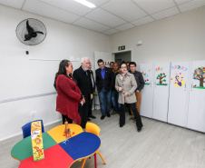 O governador em exercício do Paraná Darci Piana inaugura nesta sexta-feira (19), o Centro Municipal de Atendimento Educacional Especializado (Cmaee) Gustavo Maier, no bairro Guarituba, em Piraquara, Região Metropolitana de Curitiba.   Curitiba, 19/07/2019 -  Foto: Geraldo Bubniak/ANPr