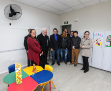 O governador em exercício do Paraná Darci Piana inaugura nesta sexta-feira (19), o Centro Municipal de Atendimento Educacional Especializado (Cmaee) Gustavo Maier, no bairro Guarituba, em Piraquara, Região Metropolitana de Curitiba.   Curitiba, 19/07/2019 -  Foto: Geraldo Bubniak/ANPr