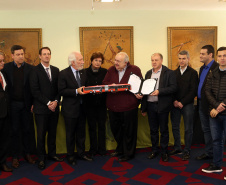 Assinatura de convenio Comec com a UrbsFoto Gilson Abreu/ANPr