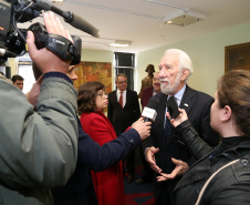 Assinatura de convenio Comec com a UrbsFoto Gilson Abreu/ANPr