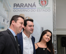 O governador Carlos Massa Ratinho Júnior dá posse a mais de 90 peritos oficiais, no Palácio Iguaçu. Os profissionais integrarão o efetivo da Polícia Científica do Paraná e, após formação, serão distribuídos no Estado, conforme a necessidade. Curitiba, 22/07/2019 -Foto: Geraldo Bubniak/ANPr