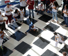 O Paraná terá neste ano uma série de competições que ajudarão a estimular práticas esportivas, além de evidenciar as belezas do Estado, atrair turistas e movimentar a economia de diversas regiões. São os Jogos de Aventura e Natureza, uma iniciativa pioneira no Brasil em formato e abrangência que foi lançada nesta terça-feira (23) pelo governador Carlos Massa Ratinho Junior. Foto:Gilson Abreu/ANPr