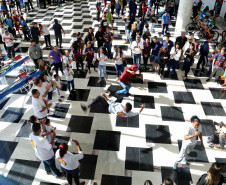 O Paraná terá neste ano uma série de competições que ajudarão a estimular práticas esportivas, além de evidenciar as belezas do Estado, atrair turistas e movimentar a economia de diversas regiões. São os Jogos de Aventura e Natureza, uma iniciativa pioneira no Brasil em formato e abrangência que foi lançada nesta terça-feira (23) pelo governador Carlos Massa Ratinho Junior. Foto:Gilson Abreu/ANPr