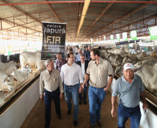 Governador Carlos Massa Ratinho Junior visita o 5º Show Pecuário de Cascavel. 23/07/2019. Foto: José Fernando Ogura/ANPr
