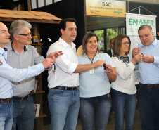 O Governo do Paraná repassa nesta quarta-feira (24) 54 veículos para escritórios da Emater no Interior do Estado. A entrega foi feita pelo governador Carlos Massa Ratinho Junior,  na sede da Emater, em Curitiba.Foto Gilson Abreu/ANPr