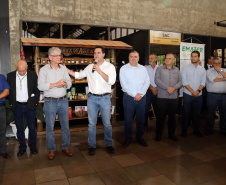 O Governo do Paraná repassa nesta quarta-feira (24) 54 veículos para escritórios da Emater no Interior do Estado. A entrega foi feita pelo governador Carlos Massa Ratinho Junior,  na sede da Emater, em Curitiba.Foto Gilson Abreu/ANPr