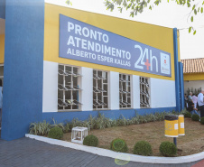 O Governador Carlos Massa Ratinho Junior entrega nesta quinta-feira (25) as obras de reforma do Pronto Atendimento 24 Horas Alberto Esper Kallas, de Arapongas, Norte do Paraná