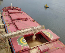 Porto de Paranaguá é referência no prêmio positivo de exportação. -  Foto: José Fernando Ogura/ANPr