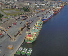 04/2019 - Porto de Paranaguá. Foto: José Fernando Ogura/ANPr