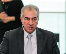 O governador Carlos Massa Ratinho Junior recebeu nesta quarta-feira (7), no Palácio Iguaçu, dirigentes da OnlyStars que representam grupos empresariais chineses e portugueses no Brasil. Reinaldo Azambuja, governador de Mato Grosso do Sul esteve presente no evento. Curitiba, 05/08/2019 -Foto: Geraldo Bubniak/ANPr
