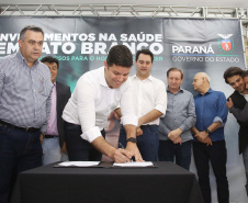 O governador Carlos Massa Ratinho Junior autorizou nesta quarta-feira (8), em Pato Branco, o repasse de R$ 565 mil para aquisição de equipamentos e acessórios para o setor de radiologia do Hospital do Câncer da cidade.
