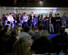 O governador Carlos Massa Ratinho Junior autorizou nesta quinta-feira (8), em Pato Branco, o repasse de R$ 20 milhões para a construção do novo prédio da prefeitura da cidade. O convênio prevê R$ 6 milhões de contrapartida municipal. 