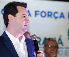 O governador Carlos Massa Ratinho Junior autorizou nesta quinta-feira (8), em Pato Branco, o repasse de R$ 20 milhões para a construção do novo prédio da prefeitura da cidade. O convênio prevê R$ 6 milhões de contrapartida municipal. 