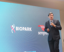 O governador Carlos Massa Ratinho Junior participa nesta sexta-feira (09), em Toledo, do anúncio de instalação de um complexo hospitalar e de saúde no Biopark ? Parque Científico e Tecnológico de Biociências