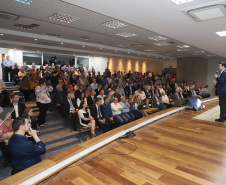 O governador Carlos Massa Ratinho Junior participa nesta sexta-feira (09), em Toledo, do anúncio de instalação de um complexo hospitalar e de saúde no Biopark ? Parque Científico e Tecnológico de Biociências