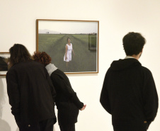 Abertura da exposição "Estamos Aqui" do Museu de Arte Contemporânea do Paraná(MAC/PR).Curitiba, 15 de maio de 2019.Foto: Kraw Penas/SECC