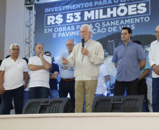 Os investimentos do Governo do Estado no Litoral somam R$ 57,5 milhões. O governador Carlos Massa Ratinho Junior esteve neste sábado (10) em Matinhos para a entrega oficial de obras de saneamento que somam R$ 50 milhões.