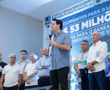 Os investimentos do Governo do Estado no Litoral somam R$ 57,5 milhões. O governador Carlos Massa Ratinho Junior esteve neste sábado (10) em Matinhos para a entrega oficial de obras de saneamento que somam R$ 50 milhões.
