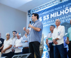 Os investimentos do Governo do Estado no Litoral somam R$ 57,5 milhões. O governador Carlos Massa Ratinho Junior esteve neste sábado (10) em Matinhos para a entrega oficial de obras de saneamento que somam R$ 50 milhões.