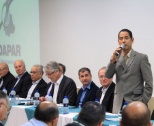 Um simulado em emergência sanitária para atendimento de foco de febre aftosa foi aberto nesta segunda-feira (12), em São José dos Pinhais, Região Metropolitana de Curitiba. O evento segue até 17 de agosto com o objetivo de preparar os profissionais para atendimento em uma eventual situação de foco da doença, já que o Paraná trabalha para se tornar Área Livre de Febre Aftosa sem Vacinação. Foto: Gisele Barão/SEAB