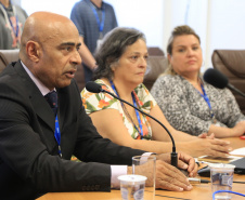 Tomaram posse nesta segunda-feira (12) os novos integrantes do Conselho de Contribuintes e Recursos Fiscais (CCRF). Órgão da Secretaria de Estado da Fazenda, o Conselho é responsável pelo julgamento em segunda instância administrativa dos recursos de contribuintes que recorreram de multas e já perderam em primeira instância. Foto: José Fernando Ogura/AEN