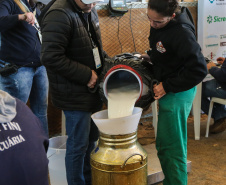 Agroleite, realizado pela Cooperativa Castrolanda, em Castro, nos Campos Gerais. Considerado um dos maiores eventos da cadeia do leite na América, a Agroleite tem foco na tecnologia, produtividade e melhores resultados para os produtores. Castro, 15/08/2019 -  Foto: Geraldo Bubniak/AEN