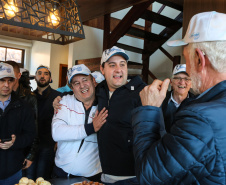 O governador Carlos Massa Ratinho Junior visita nesta quinta-feira (15), a Agroleite, realizado pela Cooperativa Castrolanda, em Castro, nos Campos Gerais. Considerado um dos maiores eventos da cadeia do leite na América, a Agroleite tem foco na tecnologia, produtividade e melhores resultados para os produtores. Castro, 15/08/2019 -  Foto: Geraldo Bubniak/AEN