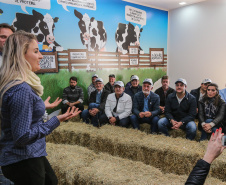 O governador Carlos Massa Ratinho Junior visita nesta quinta-feira (15), a Agroleite, realizado pela Cooperativa Castrolanda, em Castro, nos Campos Gerais. Considerado um dos maiores eventos da cadeia do leite na América, a Agroleite tem foco na tecnologia, produtividade e melhores resultados para os produtores. Castro, 15/08/2019 -  Foto: Geraldo Bubniak/AEN