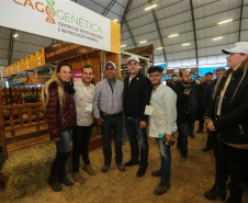 O governador Carlos Massa Ratinho Junior visita nesta quinta-feira (15), a Agroleite, realizado pela Cooperativa Castrolanda, em Castro, nos Campos Gerais. Considerado um dos maiores eventos da cadeia do leite na América, a Agroleite tem foco na tecnologia, produtividade e melhores resultados para os produtores. Castro, 15/08/2019 -  Foto: Geraldo Bubniak/AEN