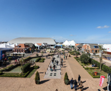 Agroleite, realizado pela Cooperativa Castrolanda, em Castro, nos Campos Gerais. Considerado um dos maiores eventos da cadeia do leite na América, a Agroleite tem foco na tecnologia, produtividade e melhores resultados para os produtores. Castro, 15/08/2019 -  Foto: Geraldo Bubniak/AEN