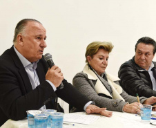 A Secretaria de Estado do Desenvolvimento Sustentável e do Turismo promoveu nessa quinta-feira (15) audiência pública para apresentar o projeto de concessão do Parque Estadual de Vila Velha. O encontro ocorreu no Sebrae de Ponta Grossa e reuniu cerca de 70 pessoas do poder público, de empreendimentos privados, do terceiro setor e moradores do entorno. Foto: Denis Ferreira Netto/SEDEST