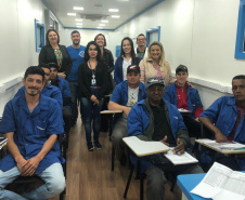 Carretas do Conhecimento formam mais 148 alunos em agosto. Foto: Divulgação/SEJUF