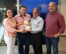 O Paraná participou da 6ª Reunião do Programa de Regionalização do Turismo - PRT + Integrado, realizado em Brasília, nesta quarta-feira (21). Representou o Estado, o diretor técnico da Paraná Turismo, Rafael Andreguetto.  Foto:Divulgação/Paraná Turismo