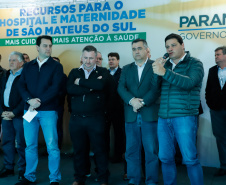 O governador Carlos Massa Ratinho Junior autorizou nesta quinta-feira (22) o início das obras do Hospital e Maternidade Dr. Paulo Fortes, em São Mateus do Sul. A iniciativa é parte do programa estadual de regionalização da Saúde, que tem como objetivo construir centros de especialidades em diversas regiões do Estado.