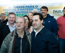 O governador Carlos Massa Ratinho Junior autorizou nesta quinta-feira (22) o início das obras do Hospital e Maternidade Dr. Paulo Fortes, em São Mateus do Sul. A iniciativa é parte do programa estadual de regionalização da Saúde, que tem como objetivo construir centros de especialidades em diversas regiões do Estado.