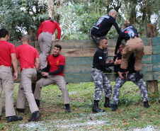 São Jose dos Pinhais, 25 de agosto de 2019. Desafio Soldado de Aço. Foto: Divulgação/PMPR