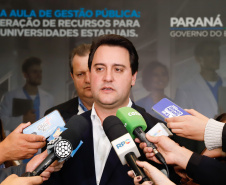 Governador Carlos Massa Ratinho Junior libera suplementação orçamentária para universidades estaduais. Curitiba, 26/08/2019 