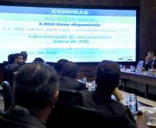 Reunião de secretariado. Curitiba,27/08/2019 Foto:Jaelson Lucas / AEN