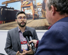 A empresa pública Portos do Paraná participa a partir desta terça-feira (27) da Logistique - Feira e Congresso de Logística e Negócios Multimodais, que acontece no Centro de Convenções Expoville, em Joinville, até quinta-feira (29). Foto: Divulgação/Portos do Paraná