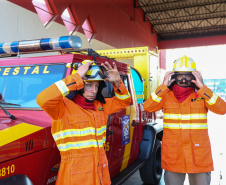O Paraná vai atuar no combate aos focos de incêndio na Região Amazônica. Uma equipe de 30 bombeiros militares do Estado vai integrar a Operação Verde Brasil por determinação do governador Carlos Massa Ratinho Junior, que atendeu prontamente uma solicitação de apoio feita pelo ministro Sérgio Moro, da Justiça e Segurança Pública.29/08/2019 -  Foto: Geraldo Bubniak/AEN
