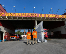 O Paraná vai atuar no combate aos focos de incêndio na Região Amazônica. Uma equipe de 30 bombeiros militares do Estado vai integrar a Operação Verde Brasil por determinação do governador Carlos Massa Ratinho Junior, que atendeu prontamente uma solicitação de apoio feita pelo ministro Sérgio Moro, da Justiça e Segurança Pública.29/08/2019 -  Foto: Geraldo Bubniak/AEN