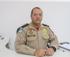 O Governo do Estado do Paraná envia Bombeiros e equipamentos para ajudar no combate aos incêndios na Amazônia. Na foto o Tenente Coronel Manasses.  29/08/2019 -  Foto: Geraldo Bubniak/AEN
