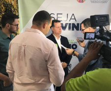 O Governo do Paraná, por meio da Secretaria de Estado do Planejamento e Projetos Estruturantes, realizou a quinta audiência pública do Plano Plurianual 2020-2023. O encontro foi nesta quinta-feira (29), em Cascavel, no auditório da Associação dos Municípios do Oeste do Paraná (Amop) e reuniu produtores rurais, lideranças do agronegócio e autoridades.
Curitiba, 29/08/2019 - Foto: Divulgação SEPL