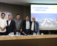 O Governo do Paraná, por meio da Secretaria de Estado do Planejamento e Projetos Estruturantes, realizou a quinta audiência pública do Plano Plurianual 2020-2023. O encontro foi nesta quinta-feira (29), em Cascavel, no auditório da Associação dos Municípios do Oeste do Paraná (Amop) e reuniu produtores rurais, lideranças do agronegócio e autoridades.
Curitiba, 29/08/2019 - Foto: Divulgação SEPL