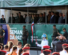 Governador Carlos Massa Ratinho Junior participa da abertura da Semana da Pátria.Foto Gilson Abreu/ANP