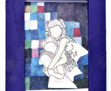 Montagem da exposição "Memórias Afetivas" do Centro Juvenil de Artes Plásticas(CJAP)
Curitiba, 27 de agosto de 2019.
Foto: Kraw Penas/SECC