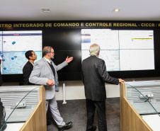 O  vice governador Darci Piana participa nesta segunda-feira (02) da apresentação da consolidação do Inquérito Digital Paraná. Com este sistema, que já foi implantado, todas as etapas dos inquéritos policiais passam a ser digitais, garantindo mais agilidade e economia.   02/09/2019 -Foto: Geraldo Bubniak/AEN