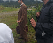 O Porto Barão do Teffé, em Antonina, no Litoral do Paraná, é cenário de uma das cenas do longa-metragem brasileiro Paixões Recorrentes no Atlântico Sul, da diretora Ana Carolina Teixeira Soares. O filme todo está sendo gravado no Litoral, nesta semana. Foto:Divulgação/Portos do Paraná